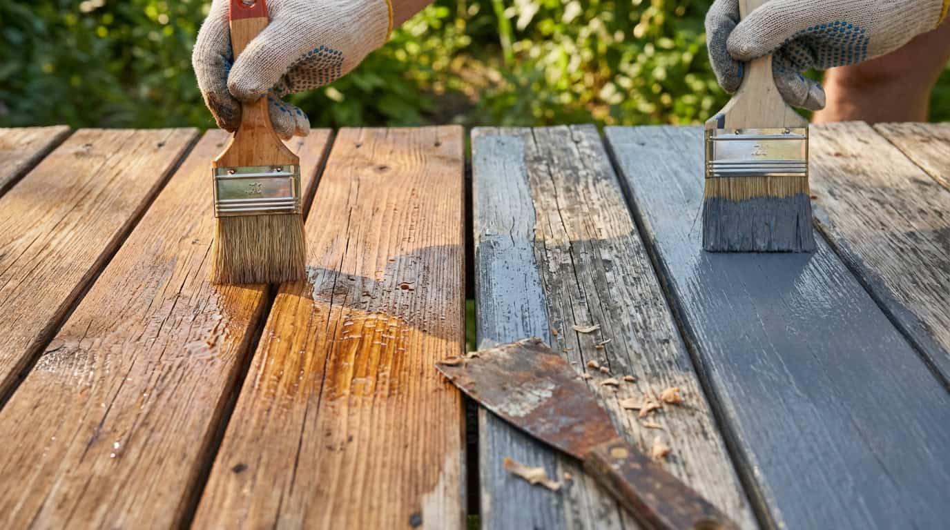 Deck Staining vs Painting: Best Options for Brownsville, TX Outdoor Spaces Maintenance Requirements For Stained And Painted Wood
