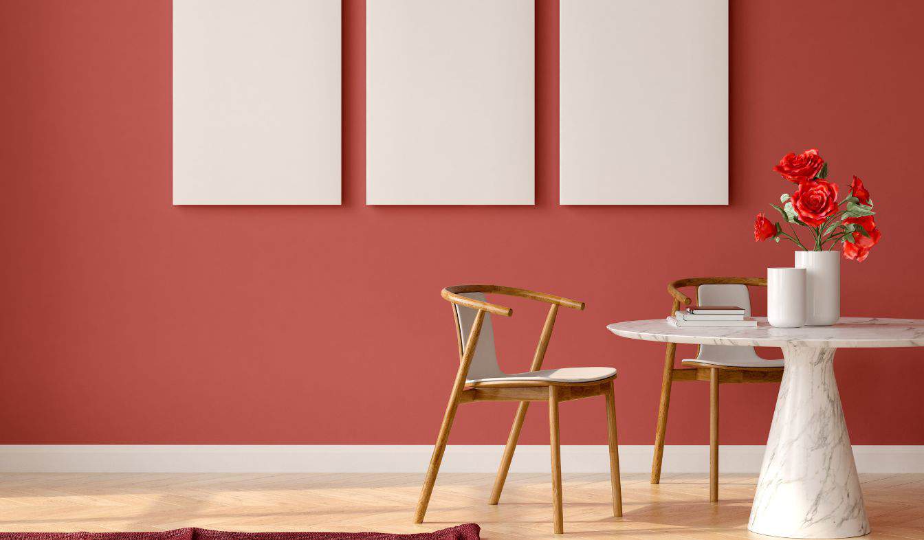 Interior vs Exterior Paint: Which Is Best for Long-Lasting Results? minimalist interior of modern living room
