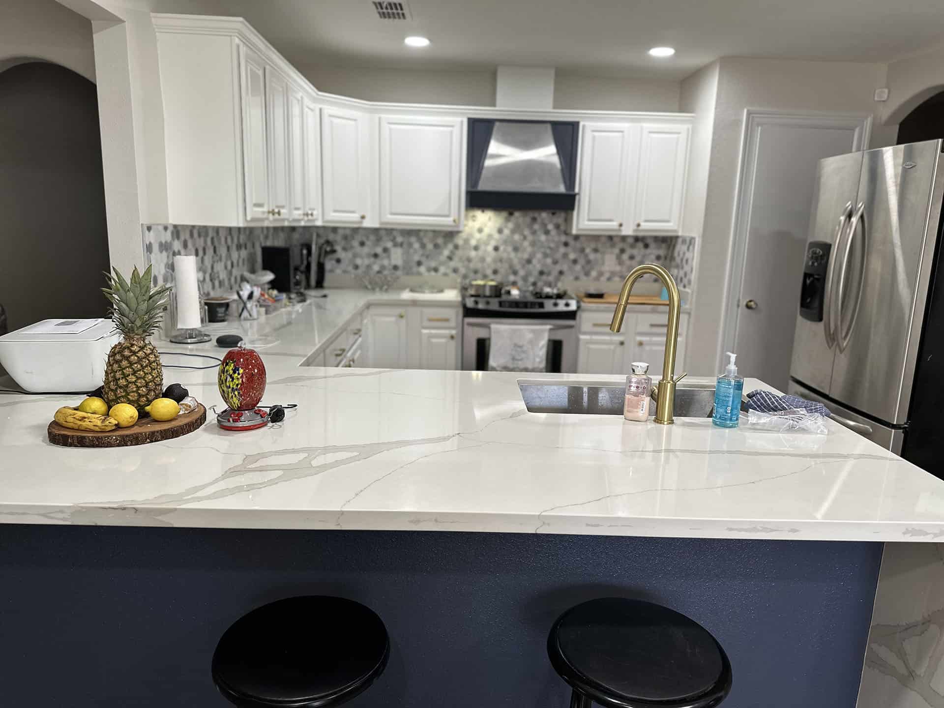 Remodeled interior space by Armored Painting